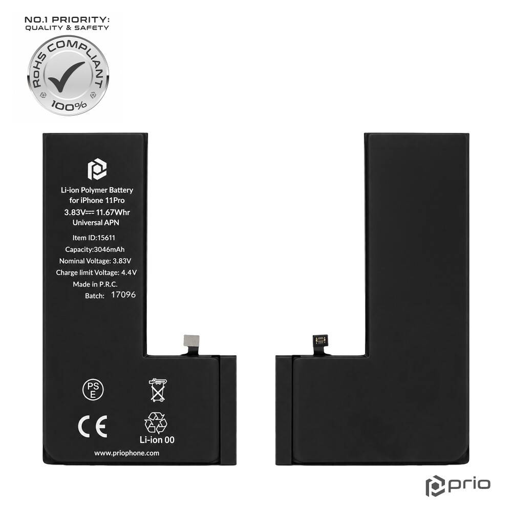 prio Akku für iPhone 11 Pro (Universal APN)