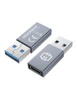 GRAUGEAR G-AD-CTA-10G, USB-A, USB-C, Silber