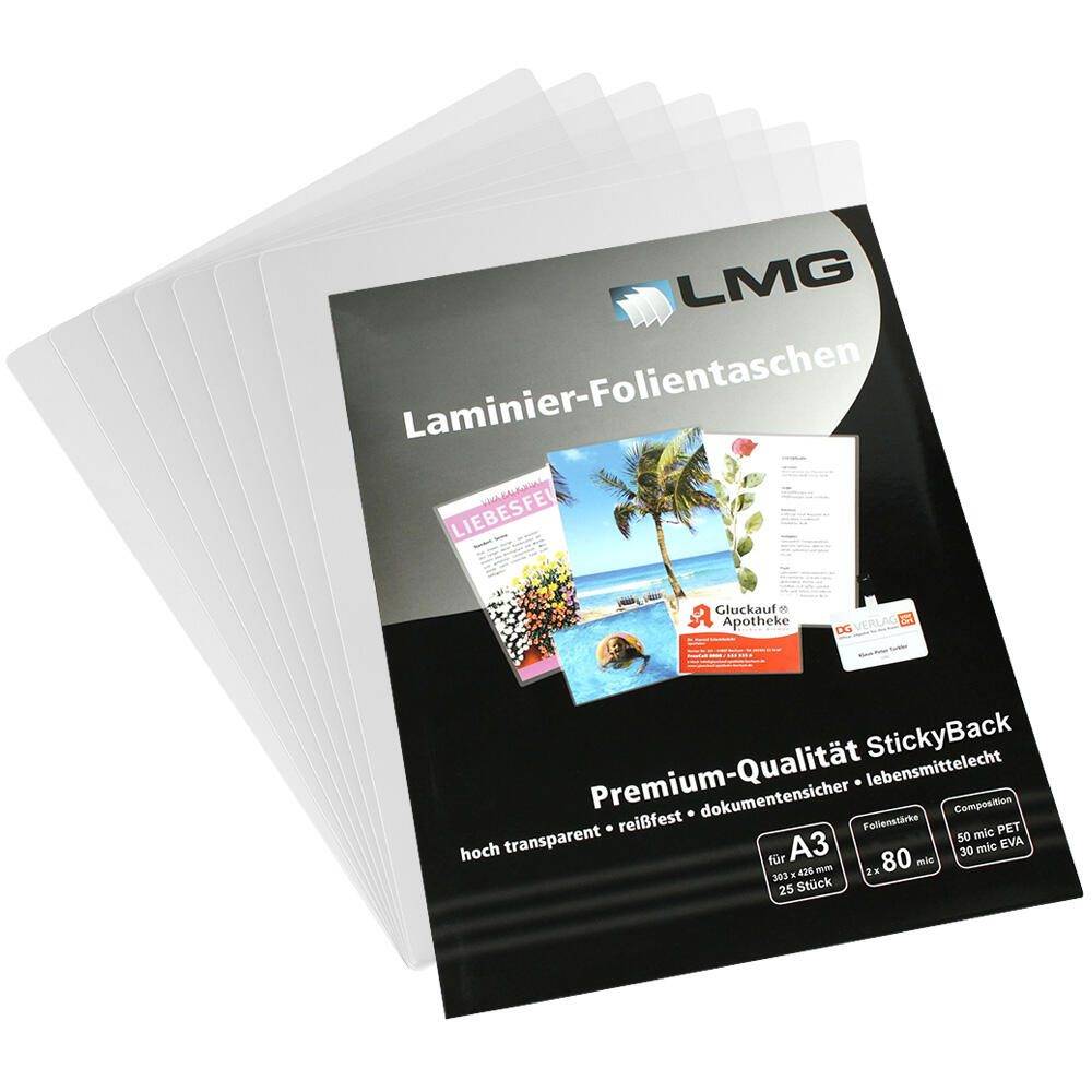 „LMG Laminier-Folientaschen