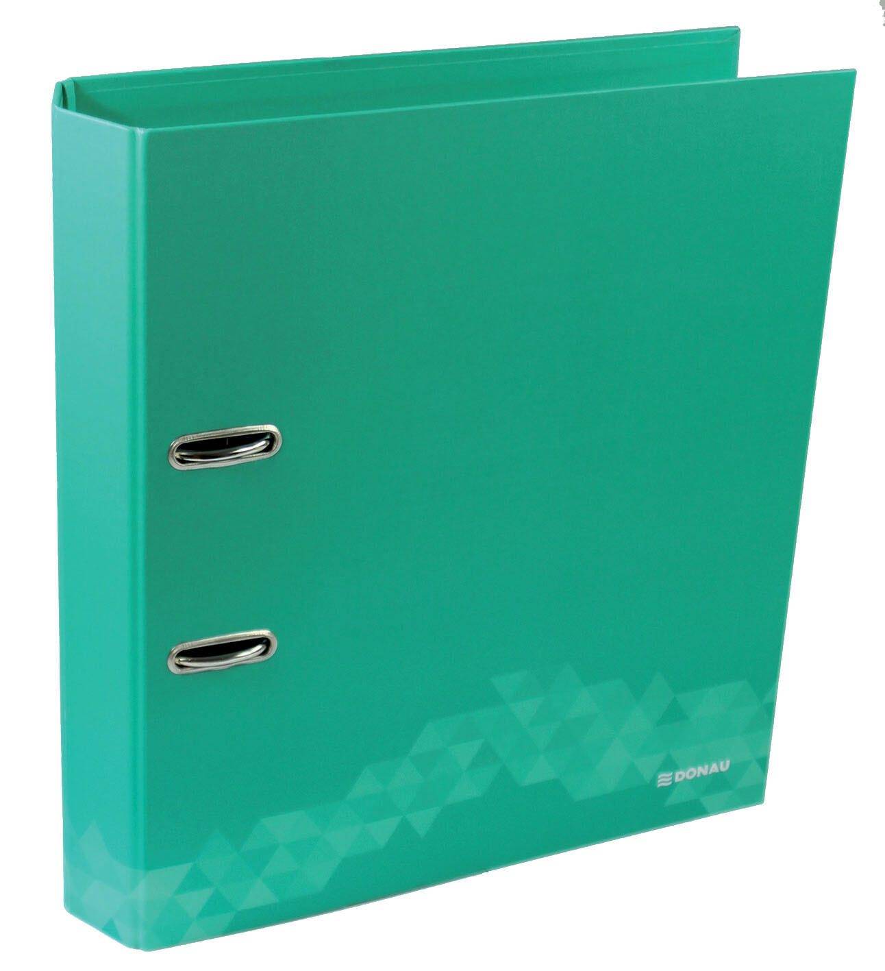 Donau Elektronik FLIP faltbar Ordner grün stabile Pappe 7.5 cm DIN A4