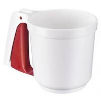 Westmark Mehl- und Puderzuckersieb, Weiß, Kunststoff, 1 Stück(e), 10,8 cm, 110 mm