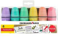 Eberhard Faber 551403, 6 Stück(e), Blau, Grün, Pastell, Pink, Violett, Gelb, Mehrfarben