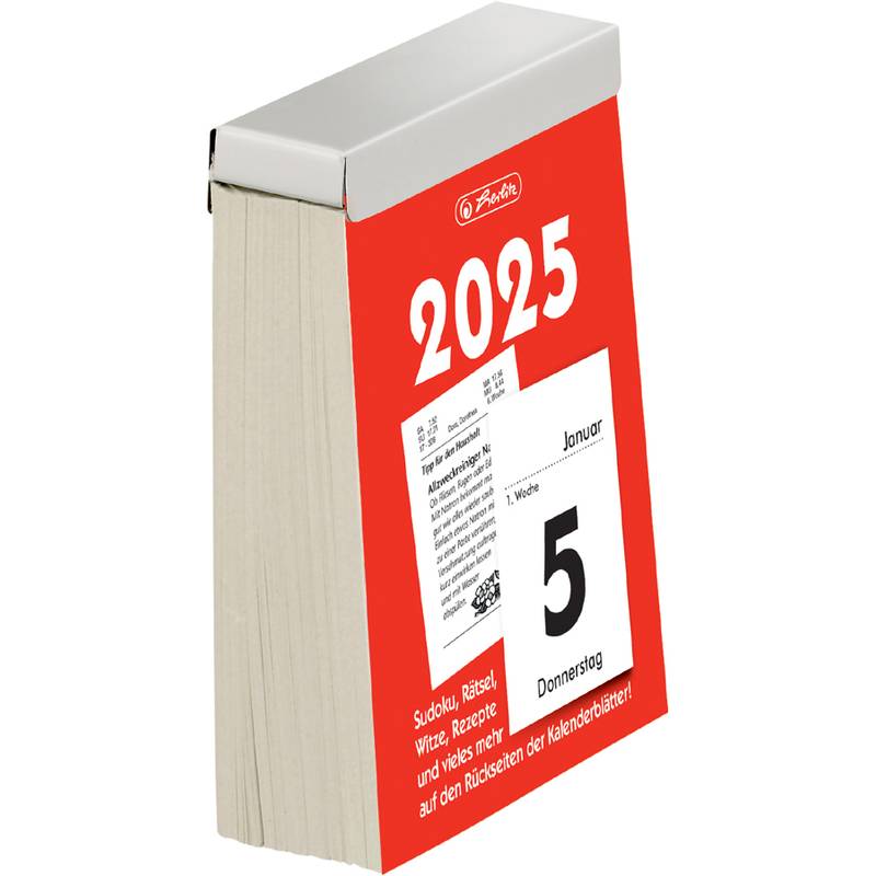 herlitz Tages-Abreißkalender Nr.5, 2025