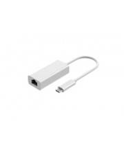 EFB Elektronik USB 3.2 GigaBit Netzwerk Adapter Typ-C Stecker RJ45 Buchse 0.15m 0,15 m Duplex Voll-Duplex