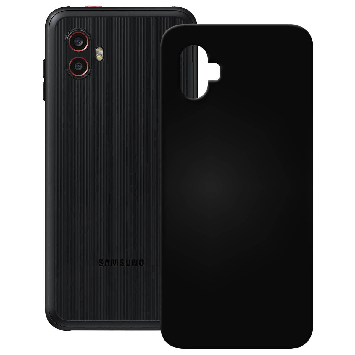 PEDEA Soft TPU Case für Samsung Galaxy Xcover 6 Pro schwarz