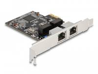 Delock - Netzwerkadapter - PCIe 2.0 Low-Profile