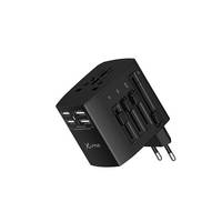 XLayer 219632, Indoor, AC, 2,4 A, Schwarz
