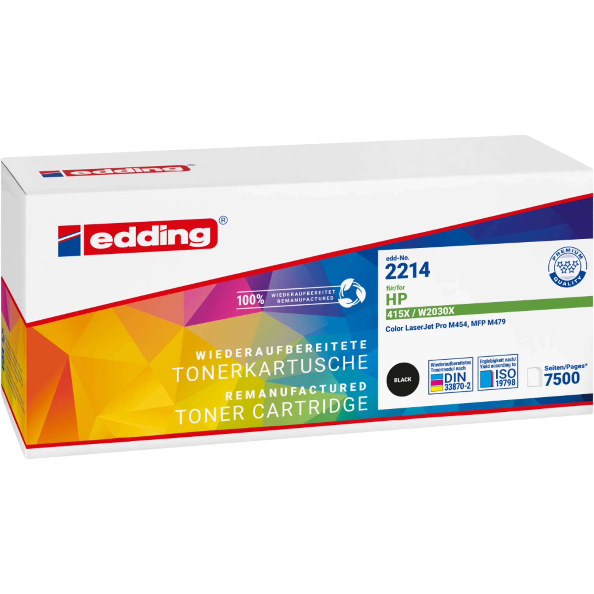 edding Toner 18-2214 wie HP W2030X schwarz