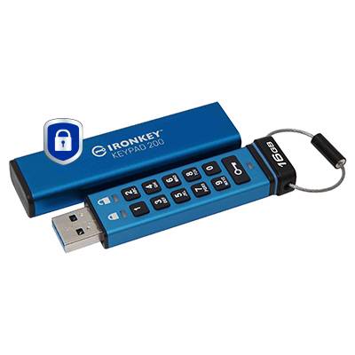 Kingston IronKey Keypad 200 - USB-Flash-Laufwerk
