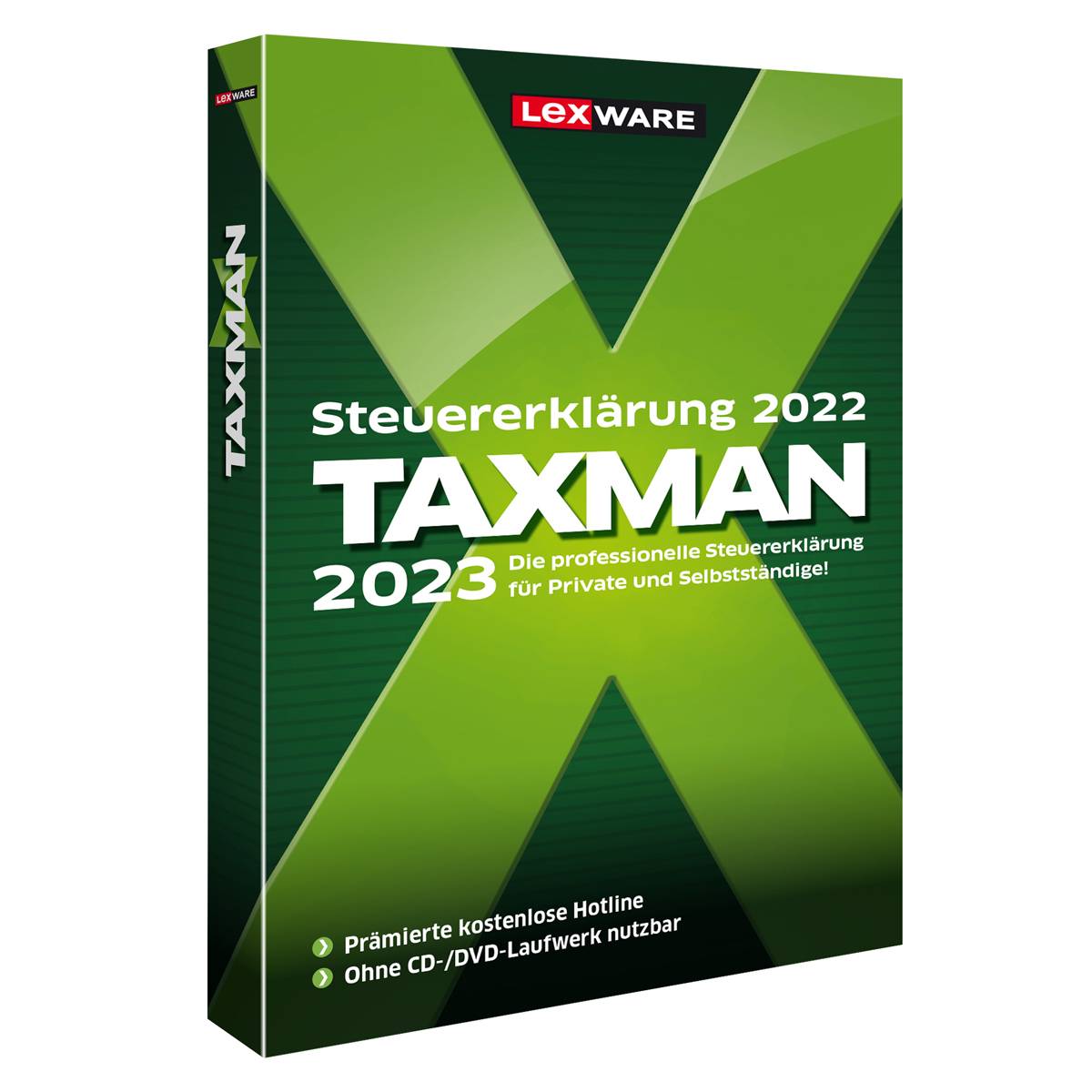 Taxman 2023 1 Gerät, bis zu 5 Steuererklärungen - ESD-DownloadESD