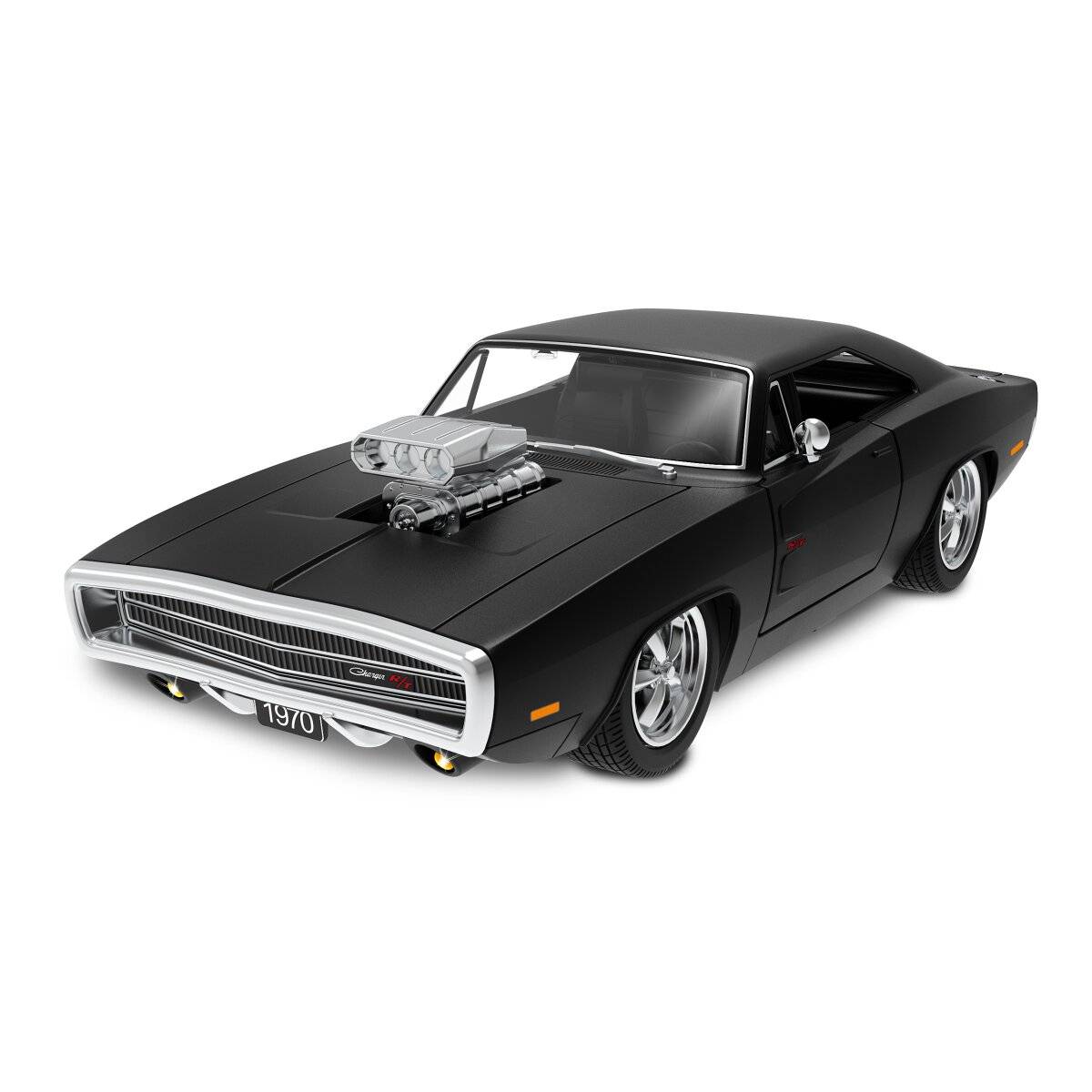 Jamara Dodge Charger R/T 1970 1:16 schwarz 2,4GHz Tür manuell