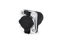 Good Connections S6 IC06-R002 - RJ45 - Schwarz - Metallisch - Weiblich/Weiblich - Gerade - Kupfer - Kieselgel - Zink - -40 - 80 °C
