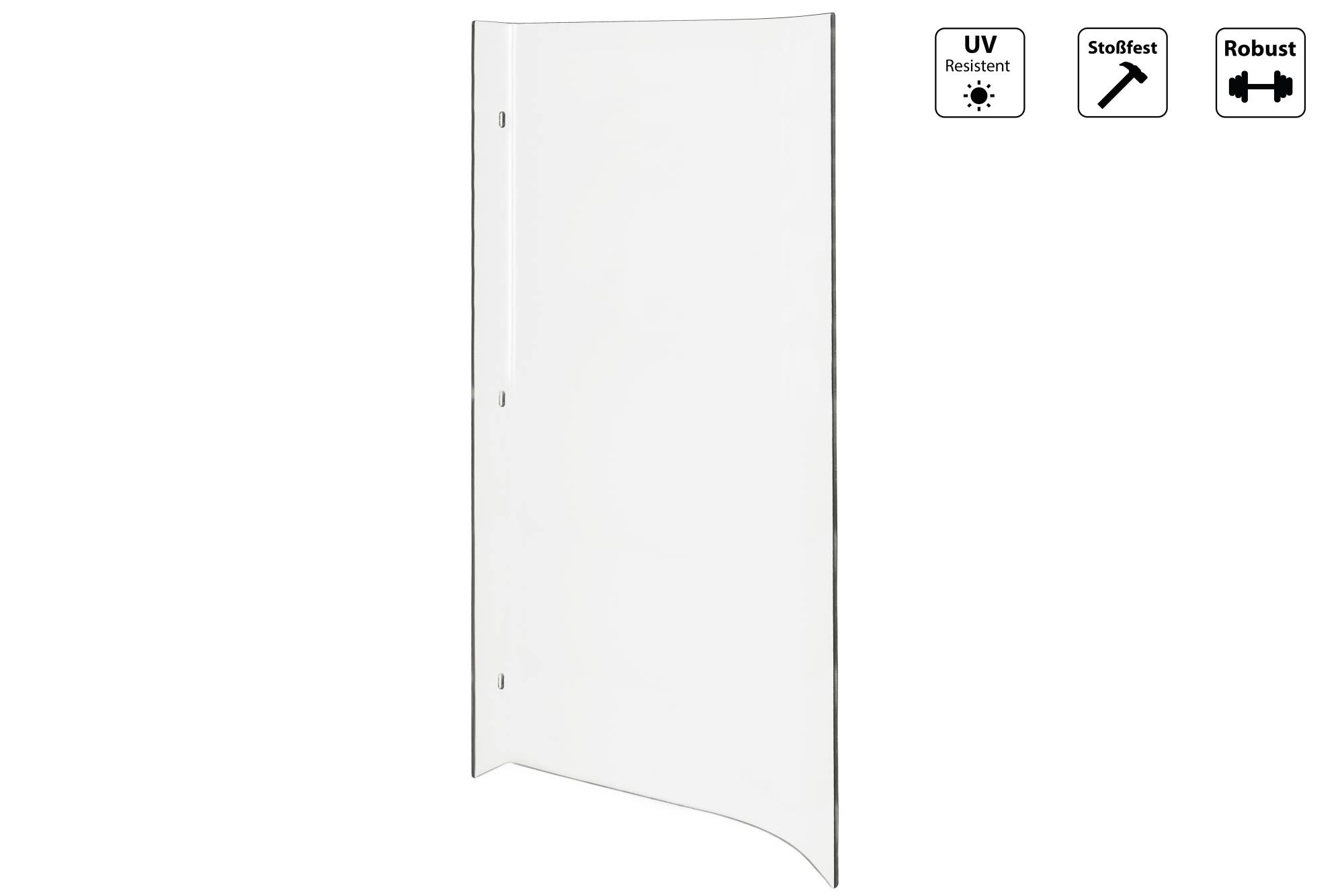 Wallbox-Überdachung - Regenschutz - UV-resistent - B 60 cm x T 34 cm