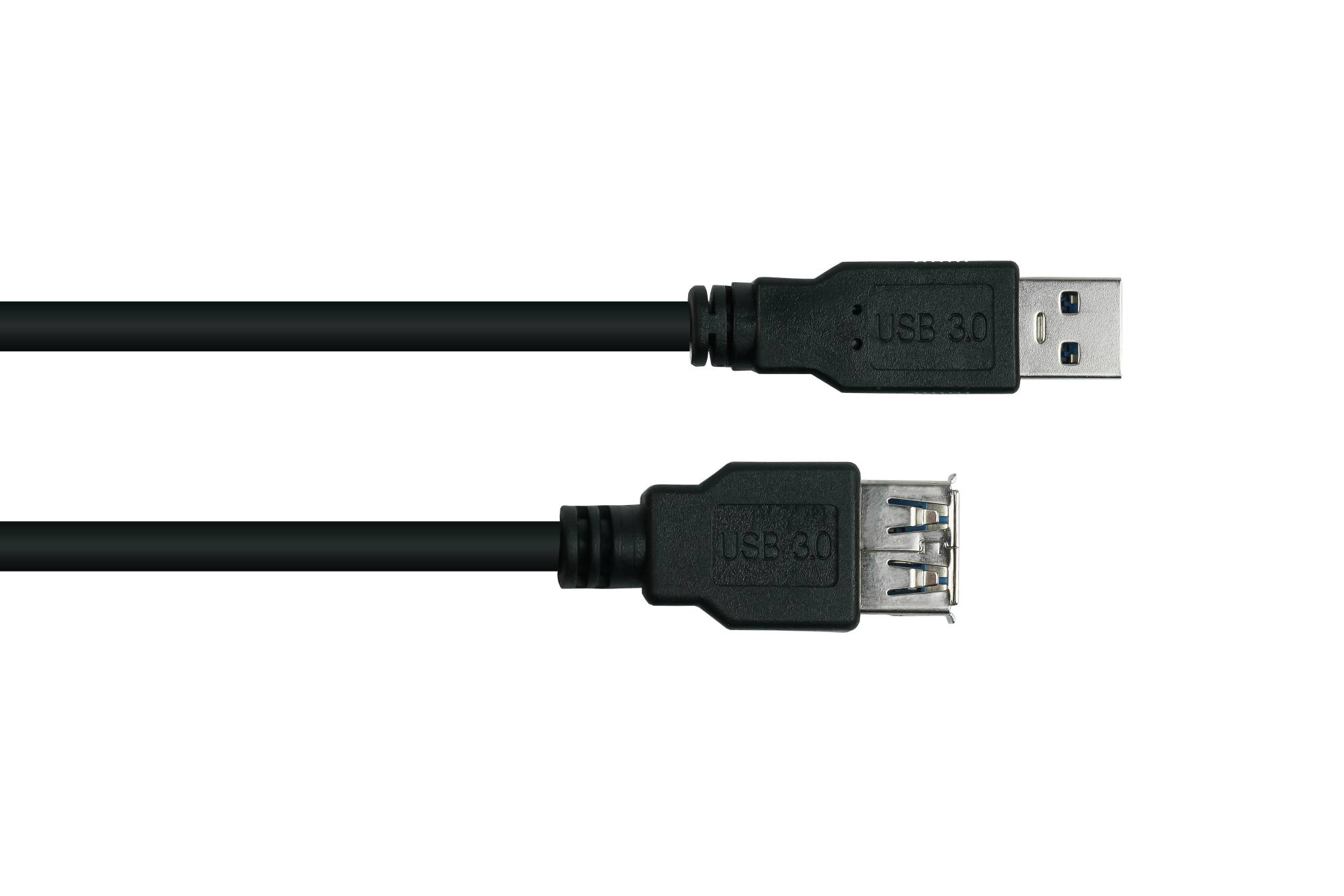 GOOD CONNECTIONS - Alcasa UK30P-ASA-050S, 5 m, USB A, USB A, USB 3.2 Gen 1 (3.1 Gen 1), 5000 Mbit/s, Schwarz