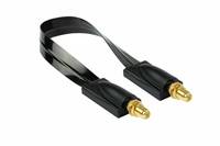 GOOD CONNECTIONS - Koaxial HF Fensterdurchführung SMA Buchse an Buchse schwarz 0