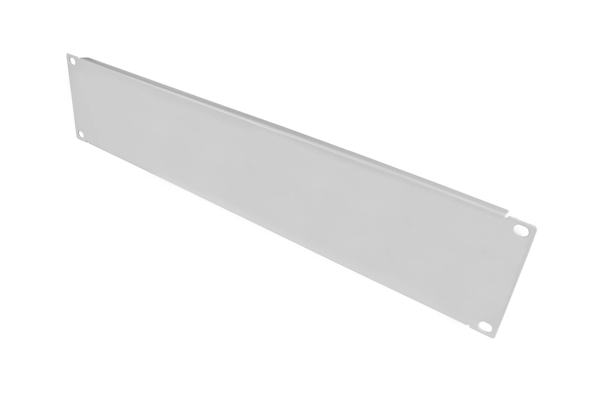 kabelmeister® 19" Blindpanel, 2HE, reinweiß (RAL9010)