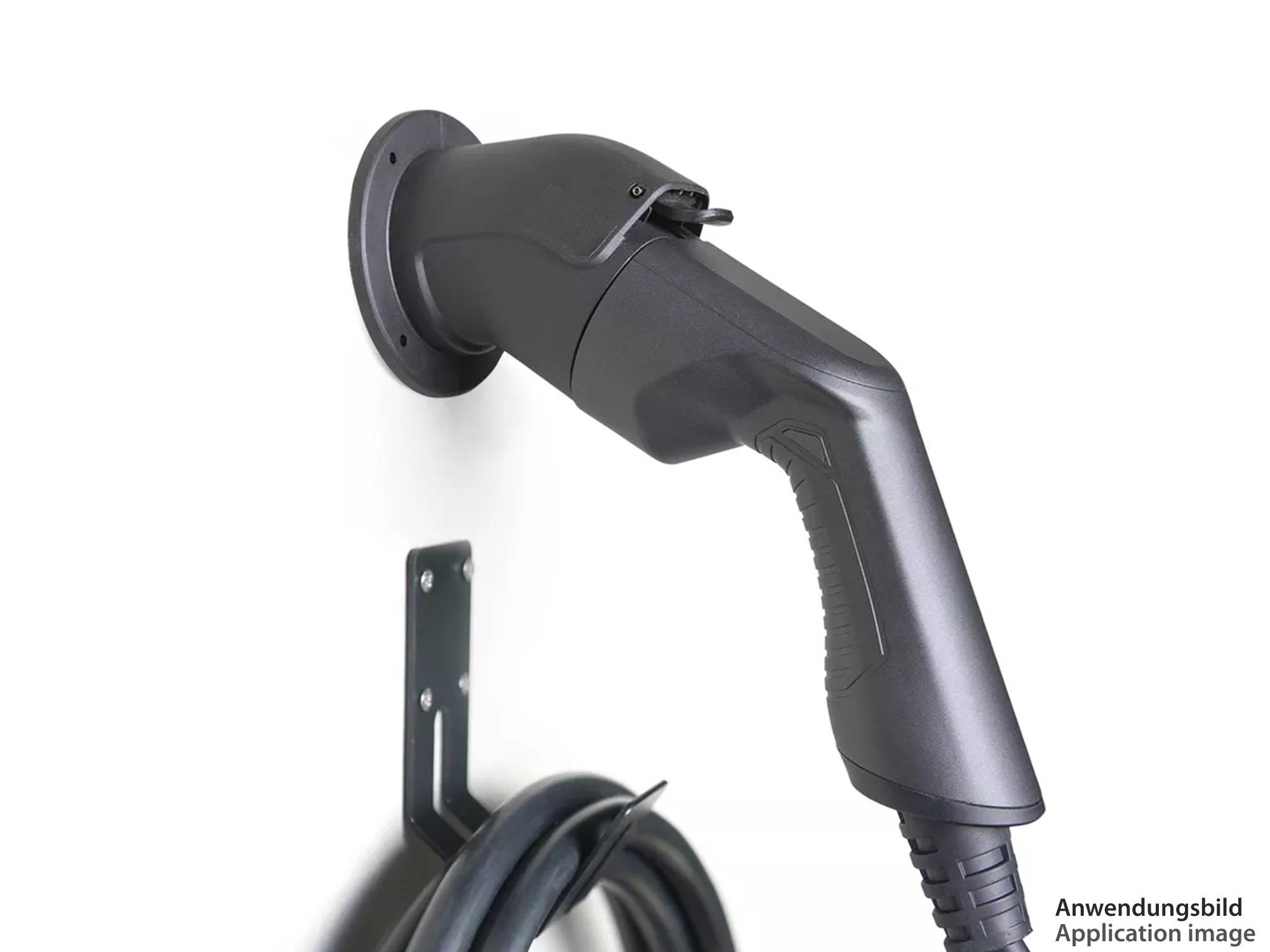 kabelmeister® Kabelhalterung / Kabelbügel für Typ 2 Ladekabel von Elektro- und Hybridfahrzeugen