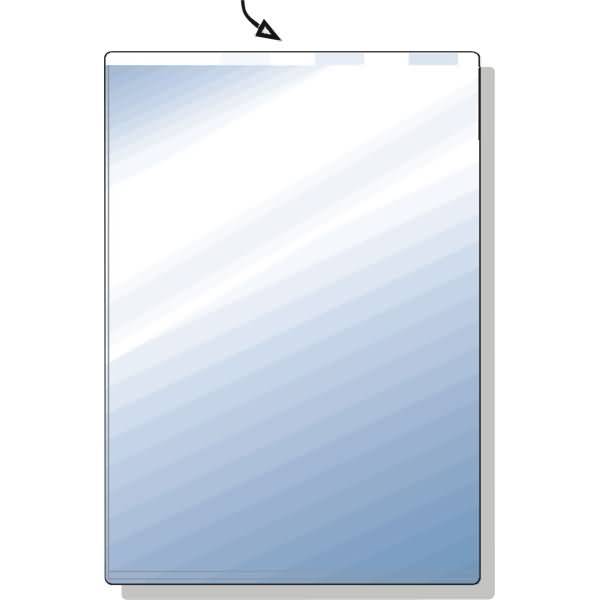 Ausweishülle 55x86mm für Kreditkarte