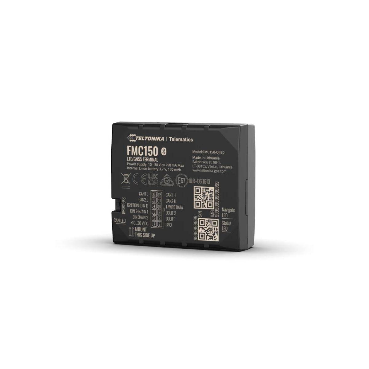 FMC150 - 4G Kat. 1 GNSS/GSM/Bluetooth-Tracker mit integriertem CAN-Adapter