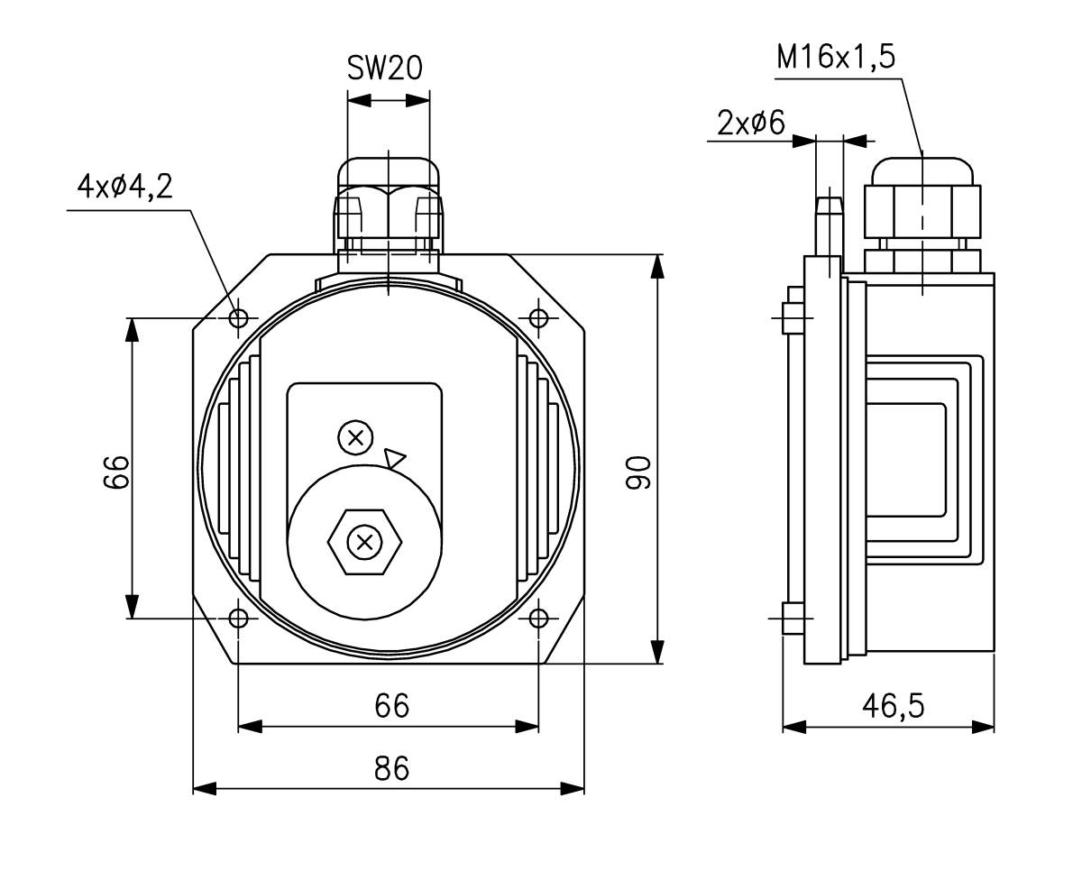 Alre-it Differenzdruckschalter JDW-5
