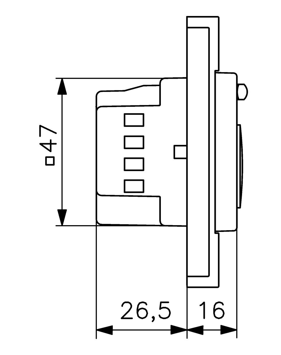 Alre-it Fußbodentemperaturregler FETR 101.715#00