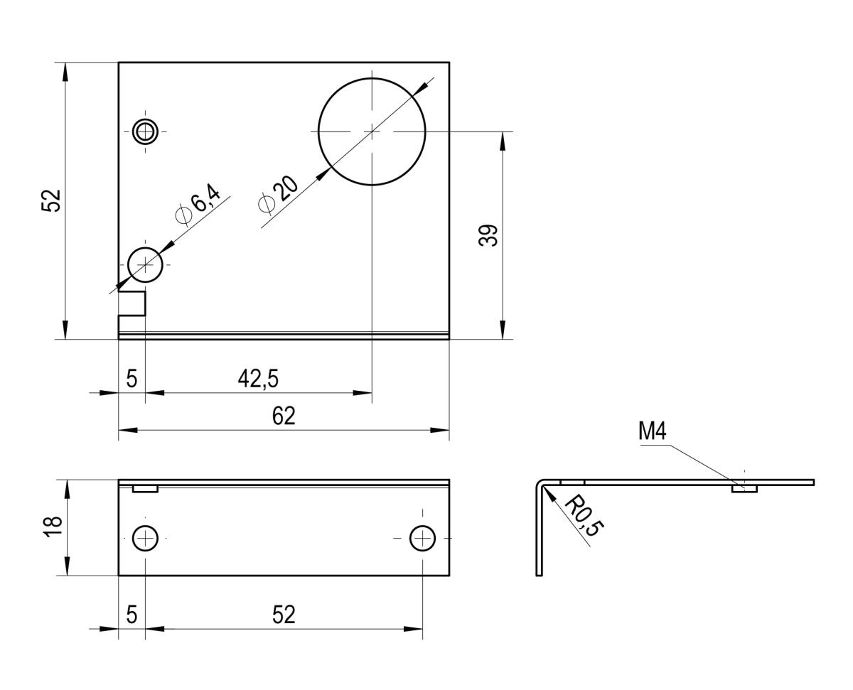 Alre-it Wandhalter JZ-20-1