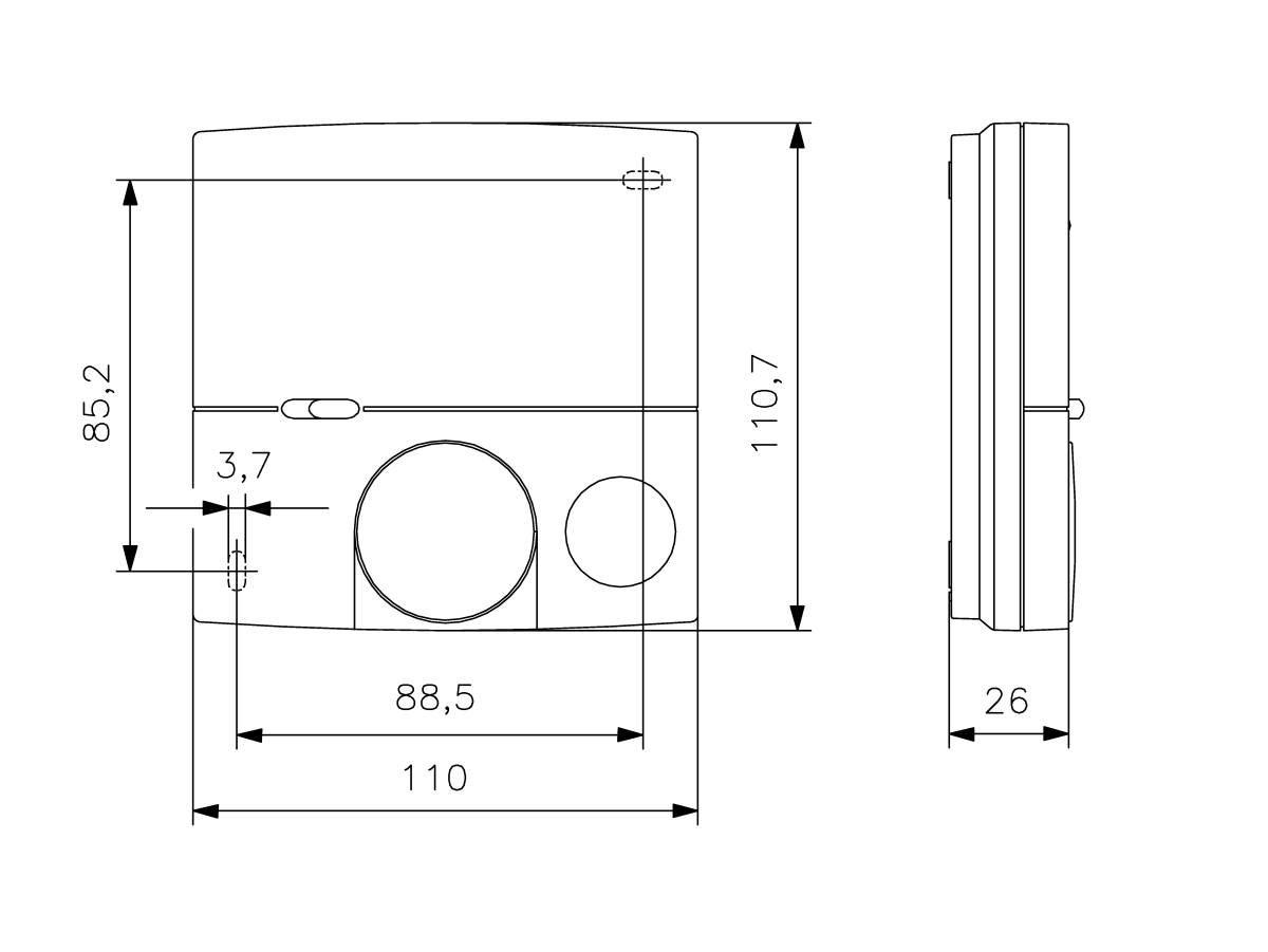 Alre-it Feuchte-u.Temp.Fühler RKDSB-171.000