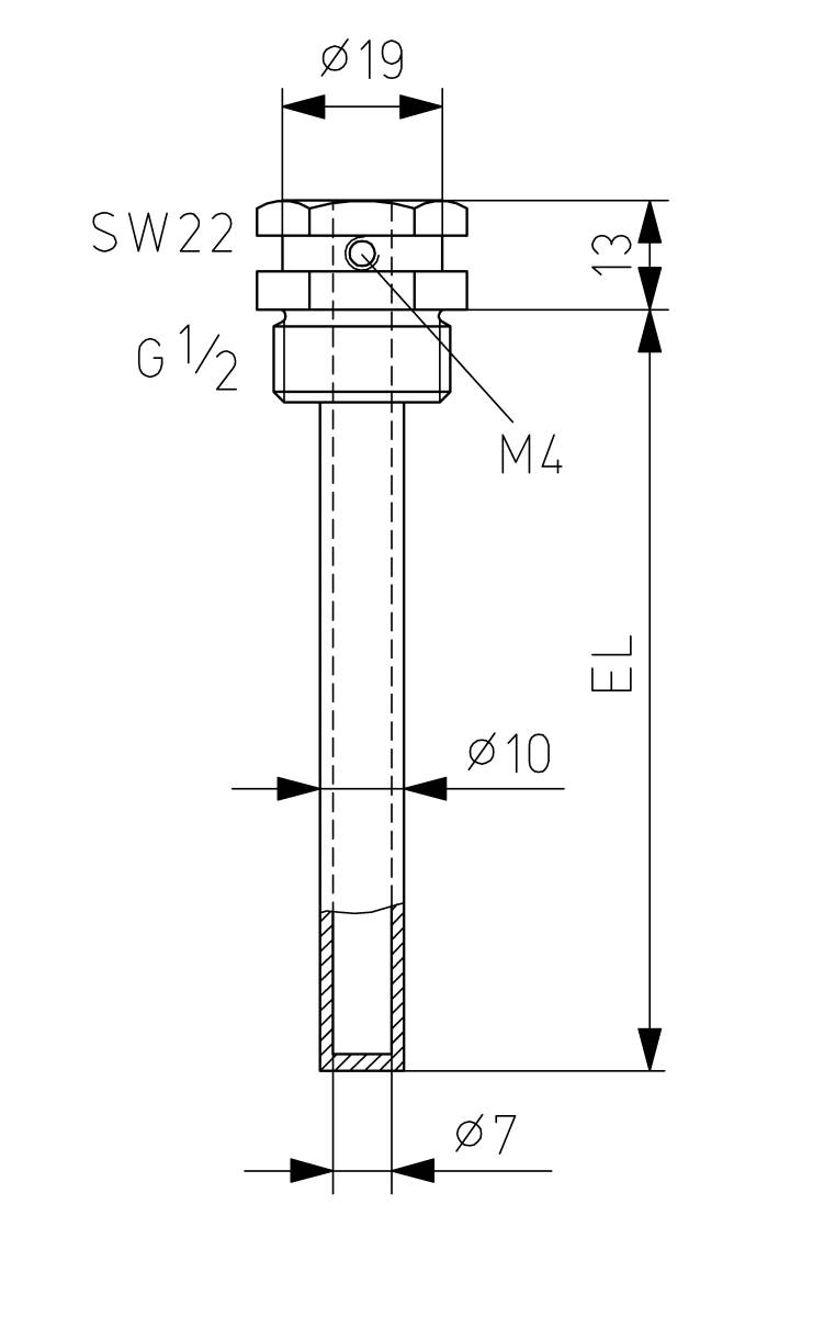 Alre-it Tauchhülse THMS/50