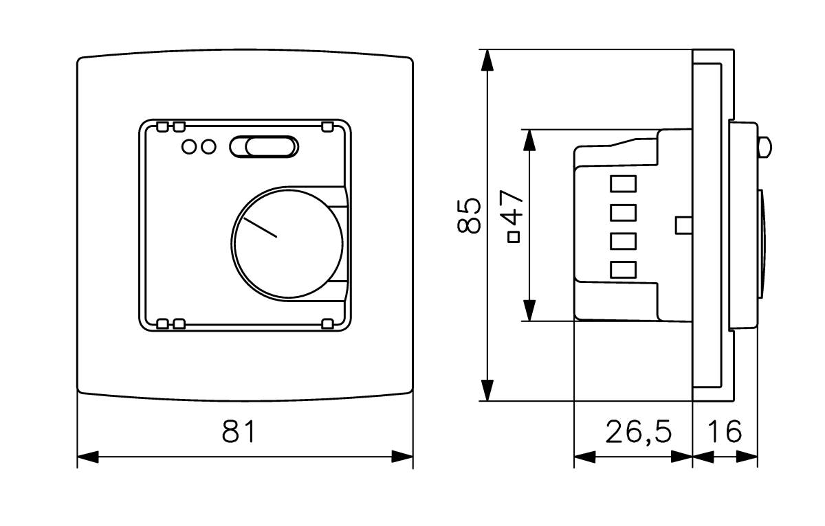 Alre-it Fußbodentemperaturregler FETR 101.715#21