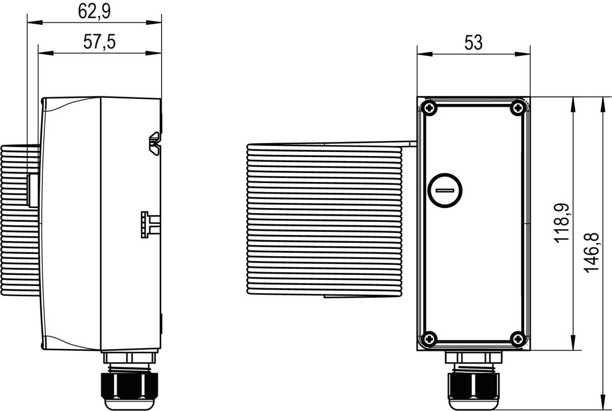 Alre-it Frostschutzthermostat RTKSA-203.200