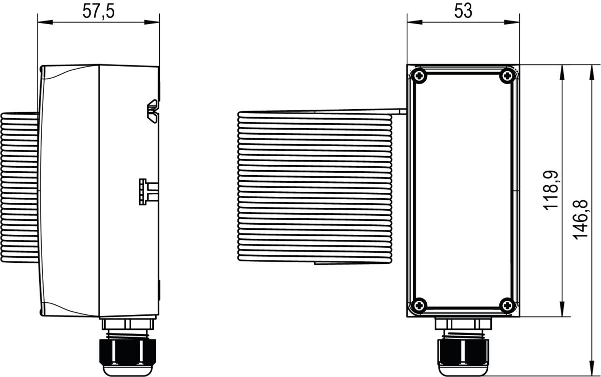 Alre-it Frostschutzthermostat RTKSA-204.200