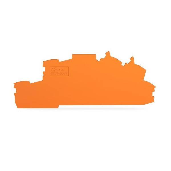 100 Stk. WAGO GmbH & Co. KG Abschlussplatte 2203-6692