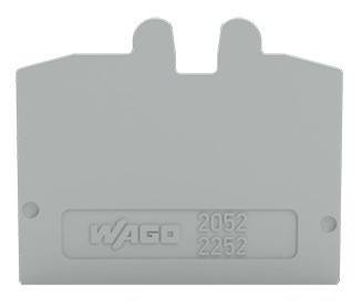 WAGO GmbH &amp; Co. KG Abschlussplatte 2052-1291