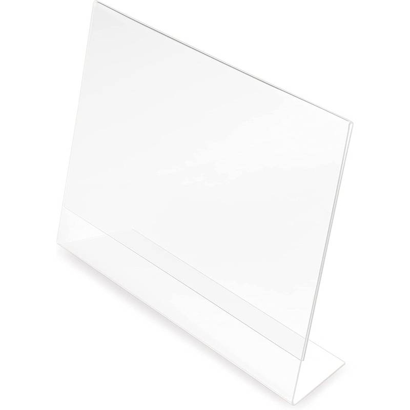 deflecto Tischaufsteller, DIN A4 quer, schräg