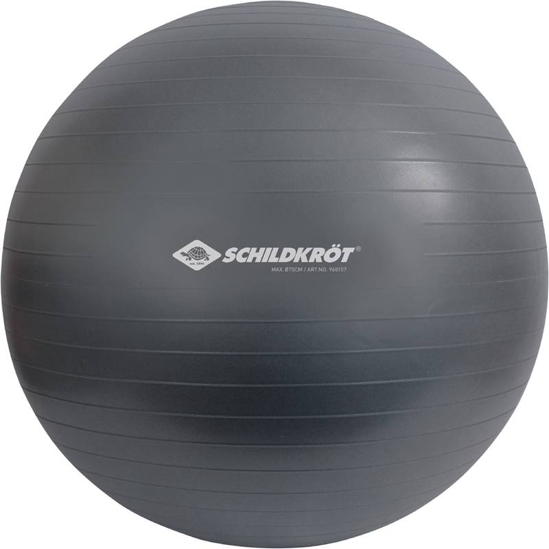 SCHILDKRÖT Gymnastikball, Durchmesser: 750 mm, anthrazit