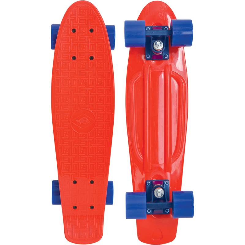 SCHILDKRÖT Retro Skateboard Native Red