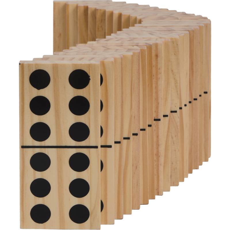 SCHILDKRÖT Jumbo Domino-Set, Spieleklassiker im Großformat