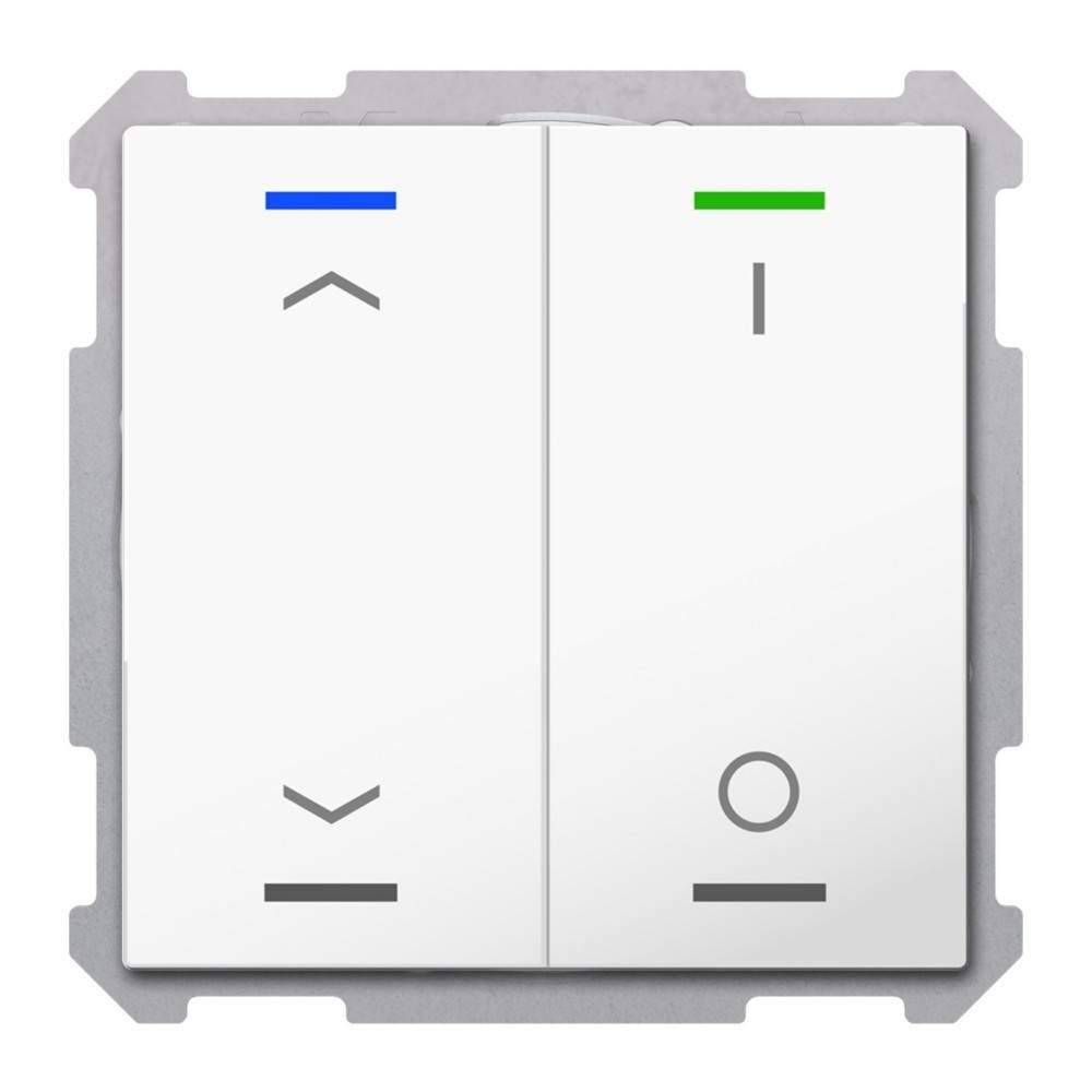 MDT technologies Taster Light 63 2-fach BE-TAL6302.C1