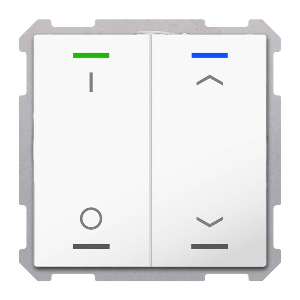 MDT technologies Taster Light 63 2-fach BE-TAL6302.D1