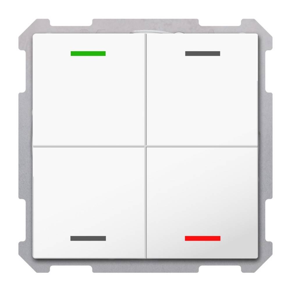 MDT technologies Taster Light 63 4-fach BE-TAL6304.01