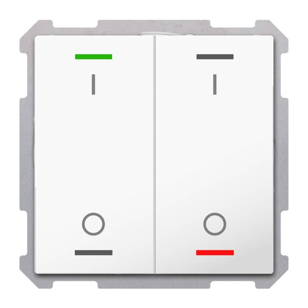 MDT technologies Taster Light 63 2-fach BE-TAL63T2.B1
