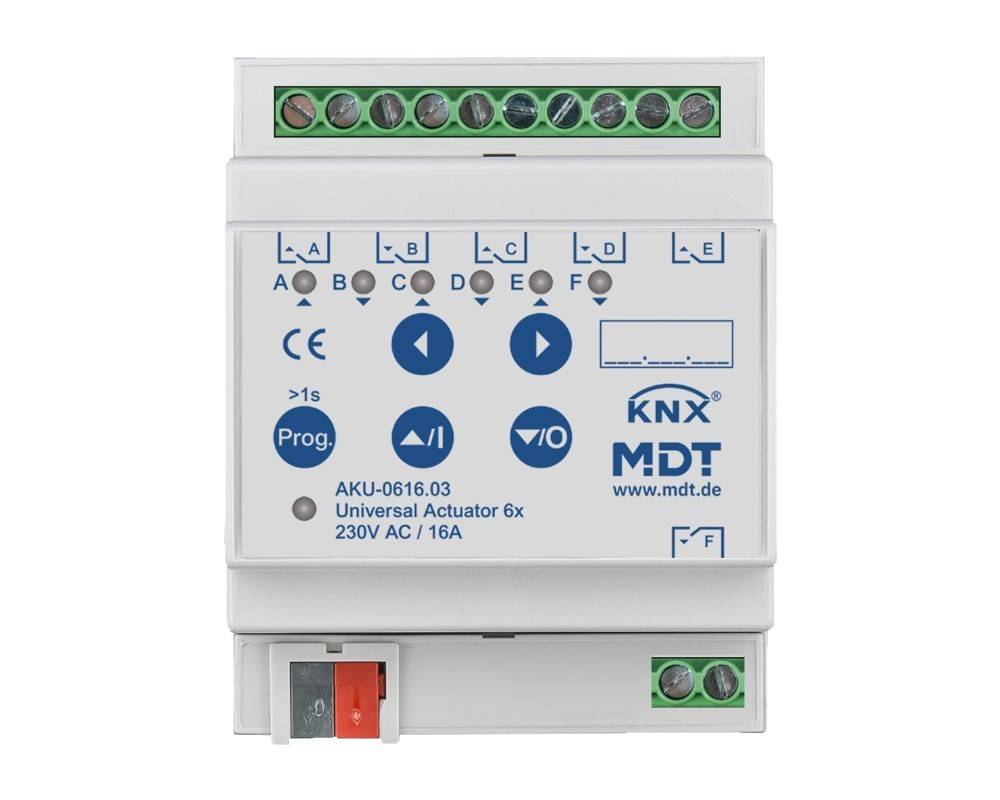 MDT technologies Universalaktor 6-fach 4TE AKU-0616.03