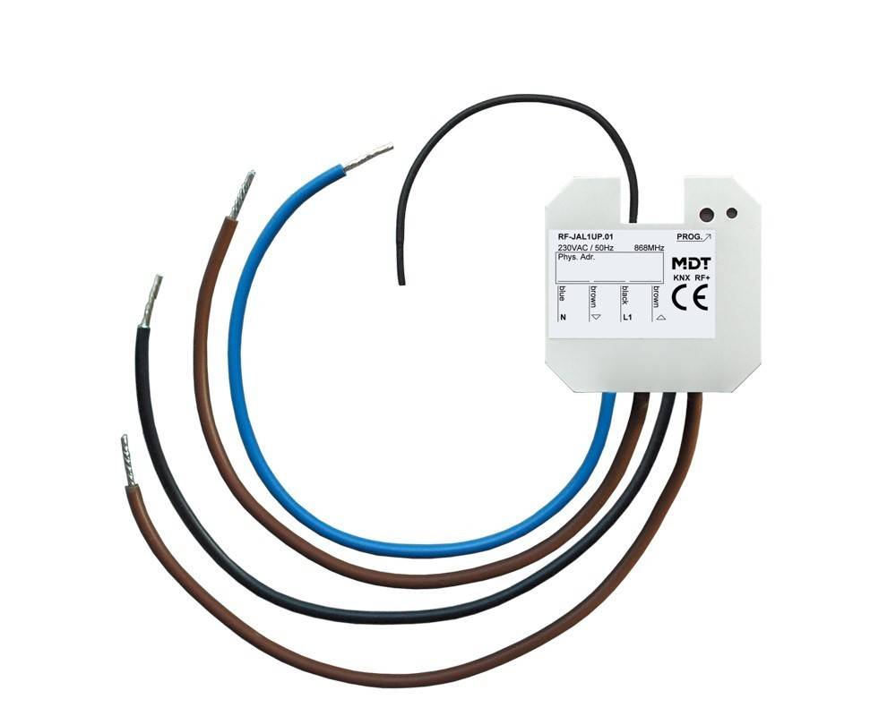 MDT technologies KNX RF+Funk Jalousieaktor RF-JAL1UP.01