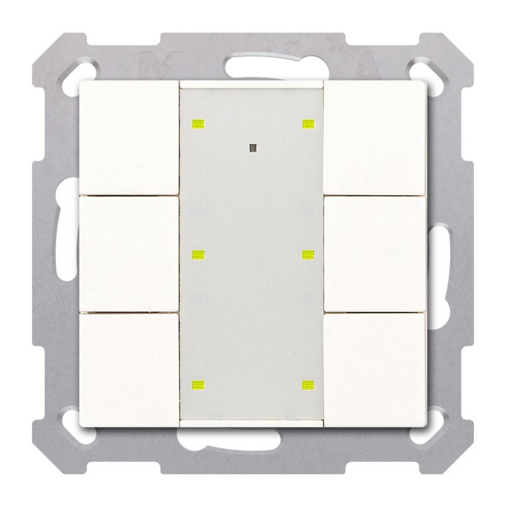 MDT technologies KNX RF+Funk Taster Plus RF-TA55A6.01