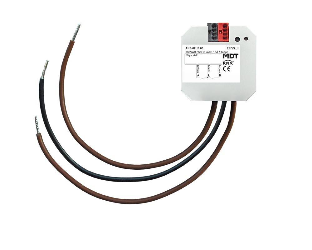 MDT technologies Schaltaktor 2-fach AKS-02UP.03