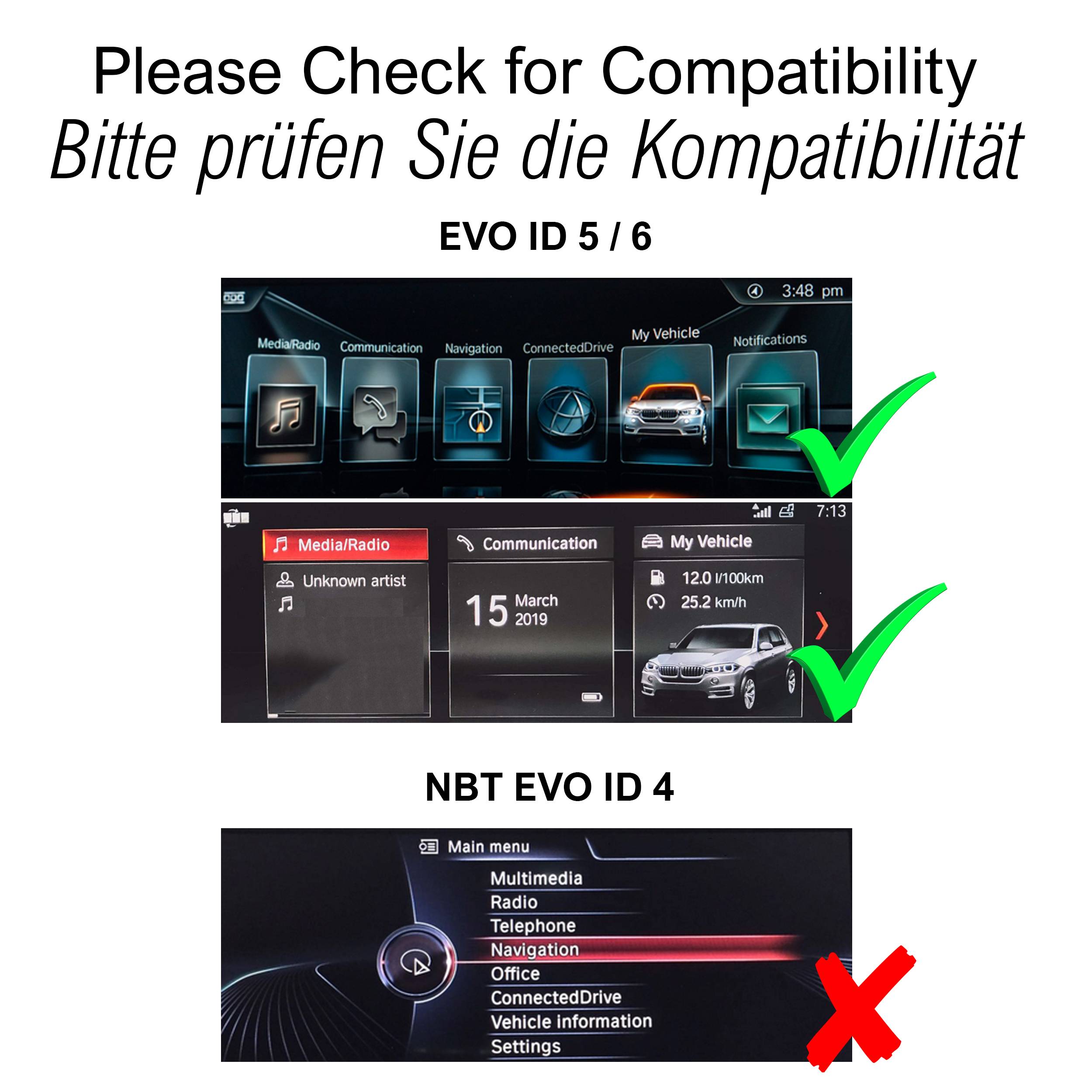 Für BMW F30 F31 F32 F34 F35 F36 EVO 10.25" Touchscreen Android GPS Navi Carplay