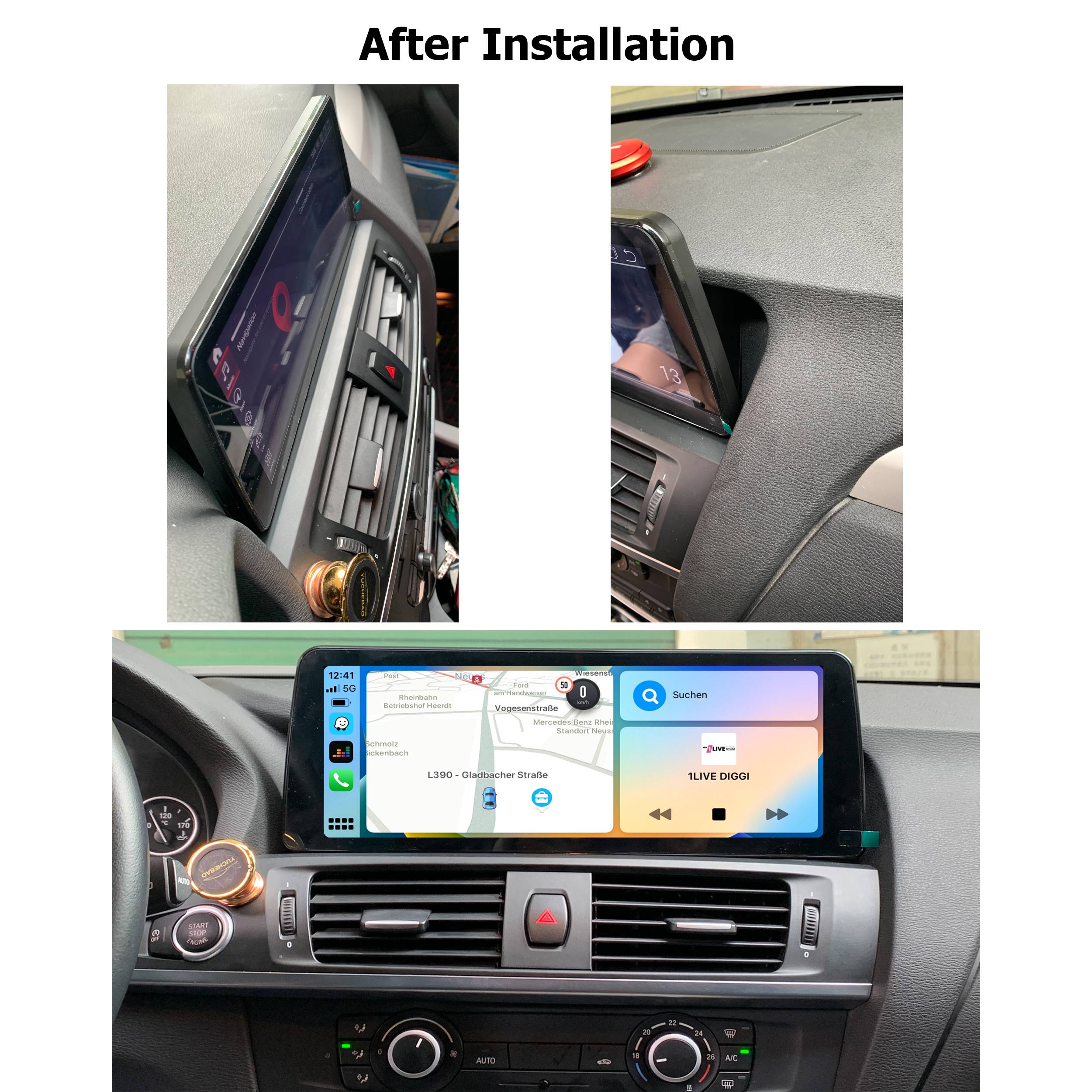 Für BMW X3 X4 F25 F26 NBT 12" Touchscreen Android GPS Navigation USB Carplay