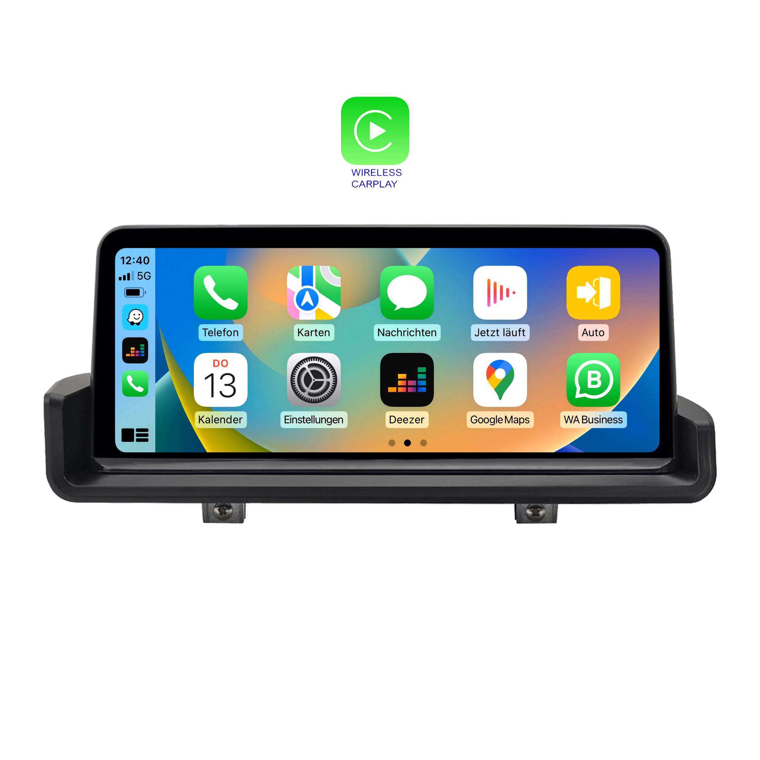 Für BMW 3 E90 E91 E92 E93 + I-Drive RHD 10.2" Touchscreen Android Navi CarPlay