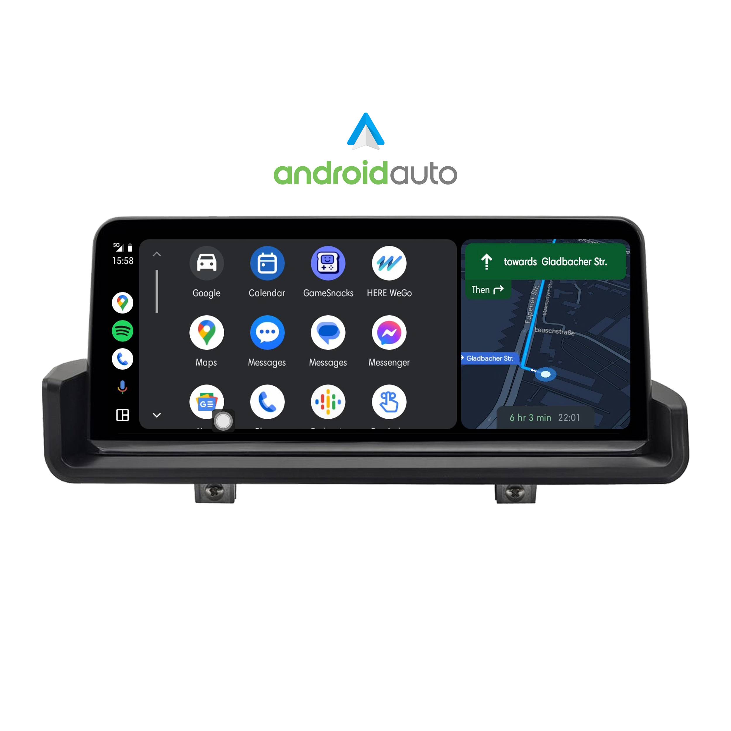 Für BMW 3 E90 E91 E92 E93 + I-Drive RHD 10.2" Touchscreen Android Navi CarPlay