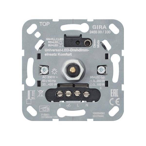 Gira LED-Univers.-Dimmereinsatz 245500